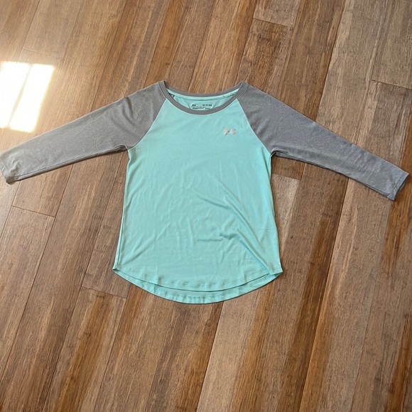 Under Armour | Shirts & Tops | This Is A Light Fitting Small Blue And ...